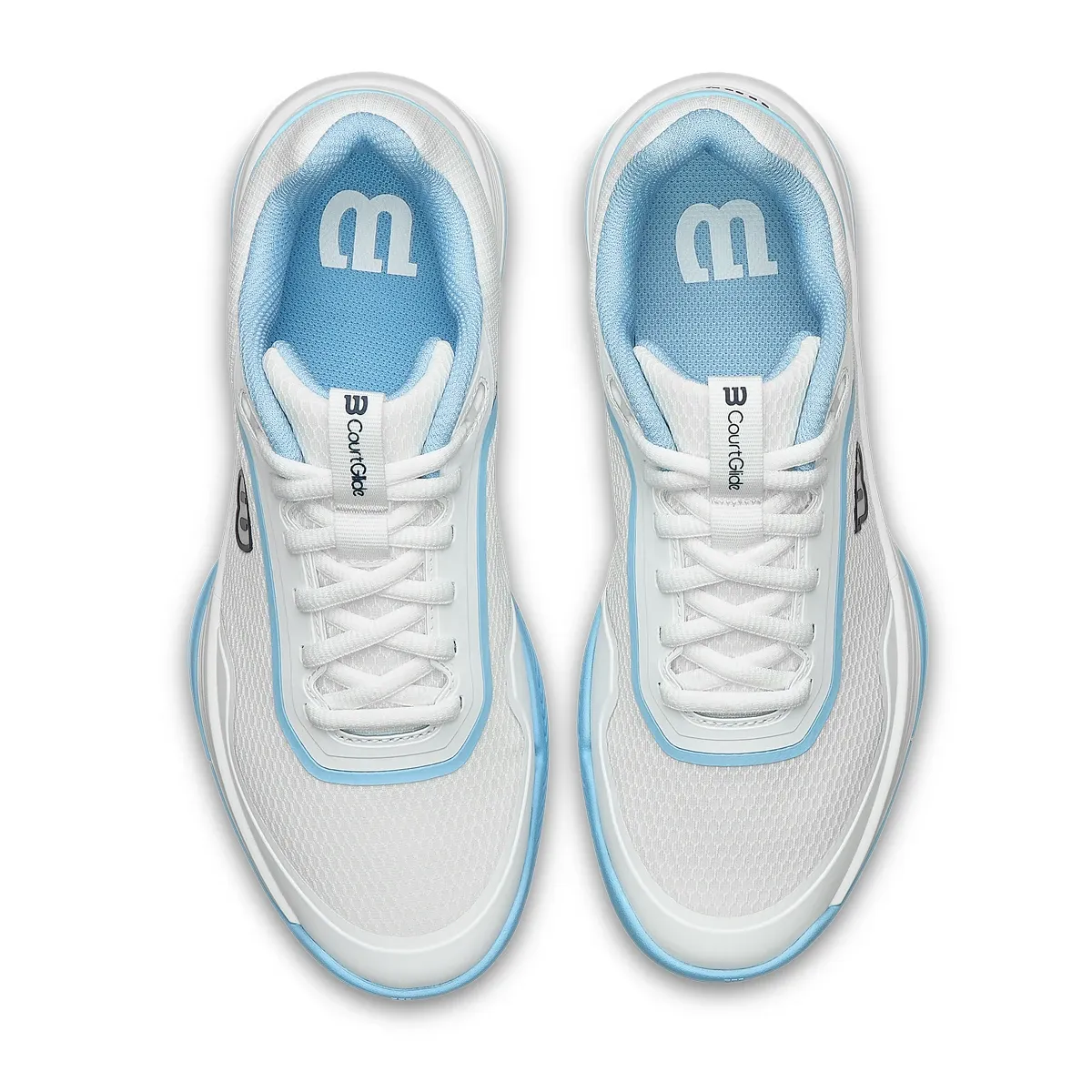 Zapatillas Wilson CourtGlide W Blanco/Azul Cielo 2026 - Imagen 3