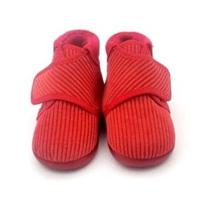 Zapatilla Botita Pana Velcro