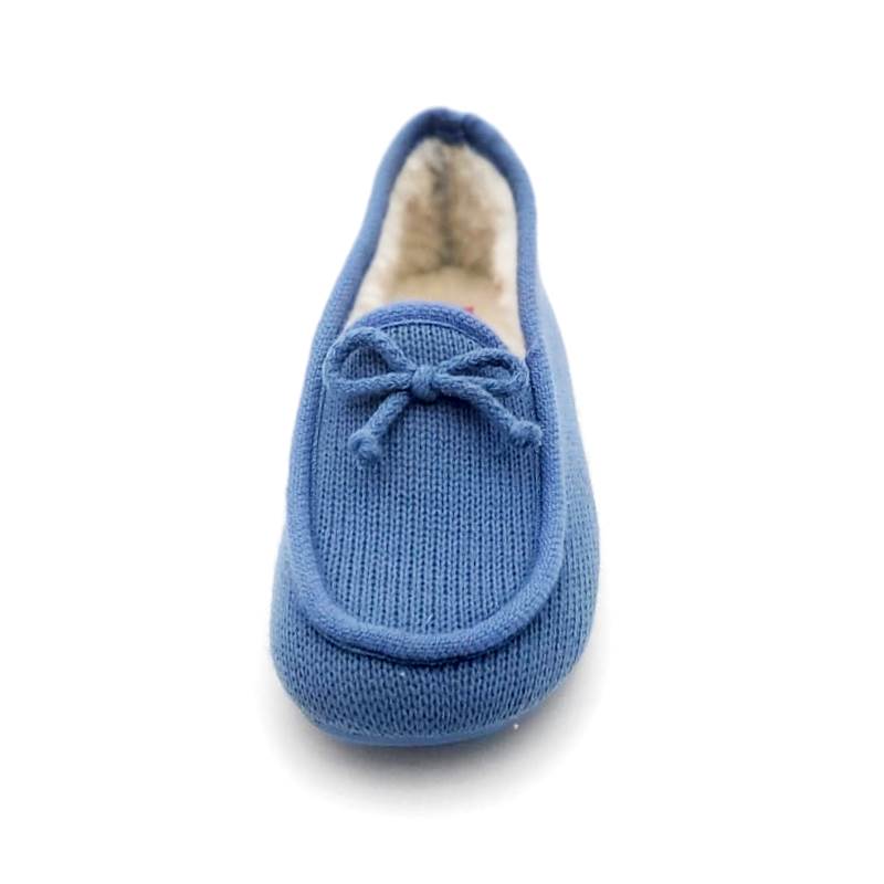 Zapatilla para casa cerrada tipo mocasín con suela de goma - Imagen 5