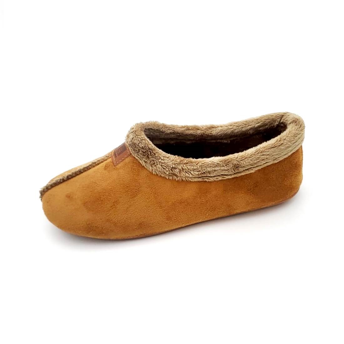 Zapatilla cerrada con pelo con suela super flexible. - Imagen 8