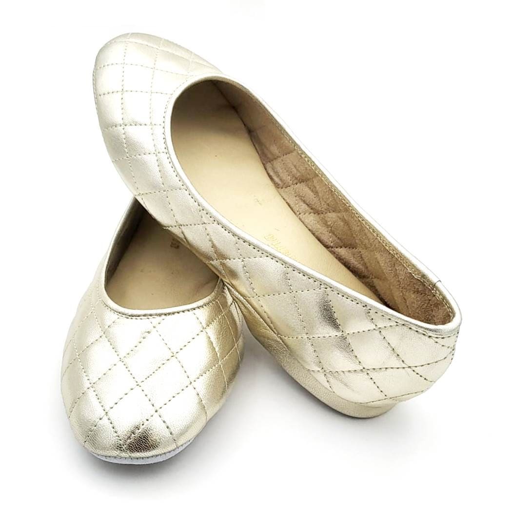 Zapatillas Clásicas para casa cerradas en PIEL COSIDA TIPO CHANNEL - Imagen 8