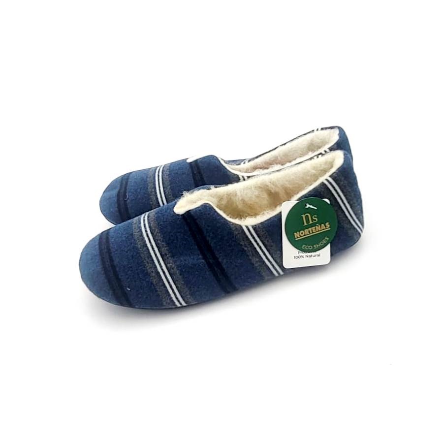 Zapatilla cerrada rayas - Imagen 3
