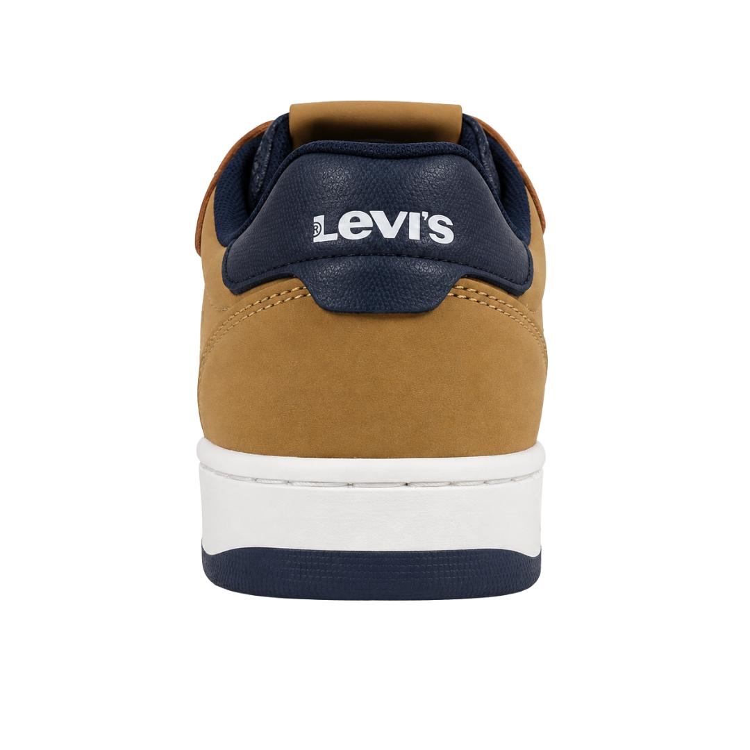 Zapatilla Deportiva En Serraje Piel Con Cintas Elásticas y Velcro Levi´s - Imagen 4