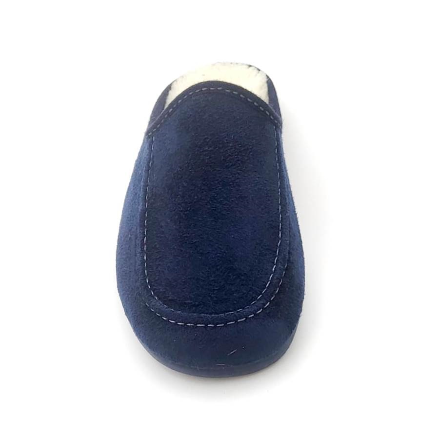 Zapatilla para hombre en algodón natural y con suela de goma antideslizante - Imagen 9