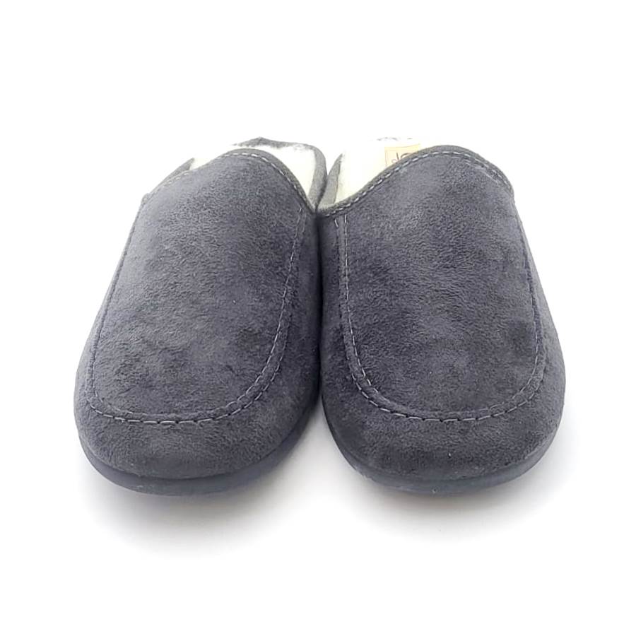 Zapatilla para hombre en algodón natural y con suela de goma antideslizante - Imagen 8