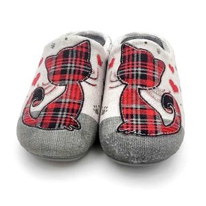 Zapatilla Descalza con estampado de  Gatitos