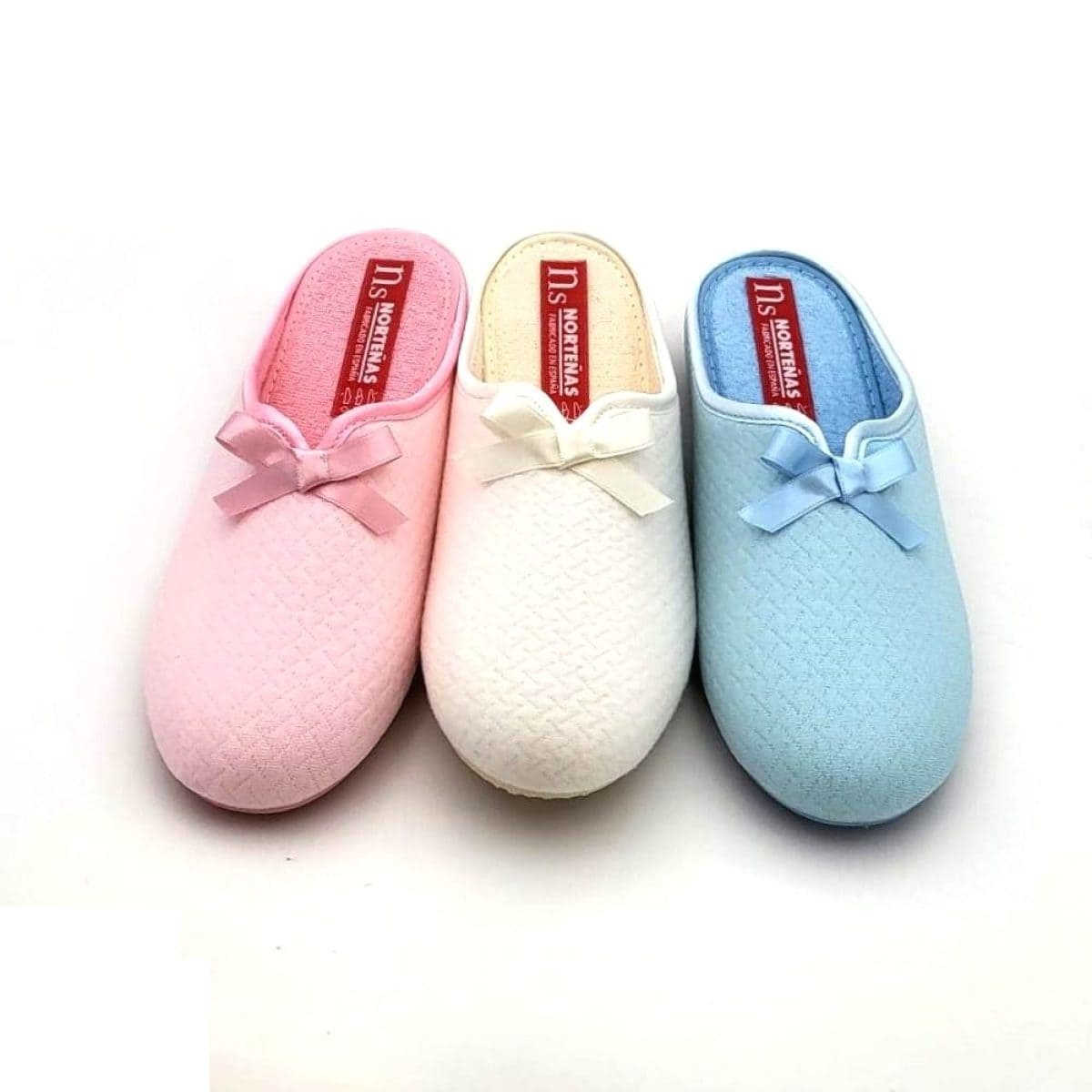 Zapatilla descalza piqué lazo - Imagen 2