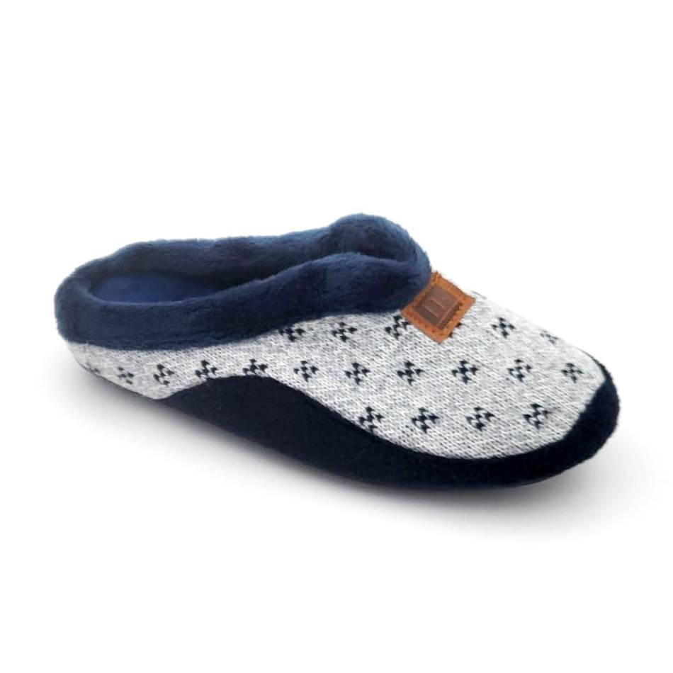 Zapatilla Descalza Punto con borreguito por dentro. - Imagen 3