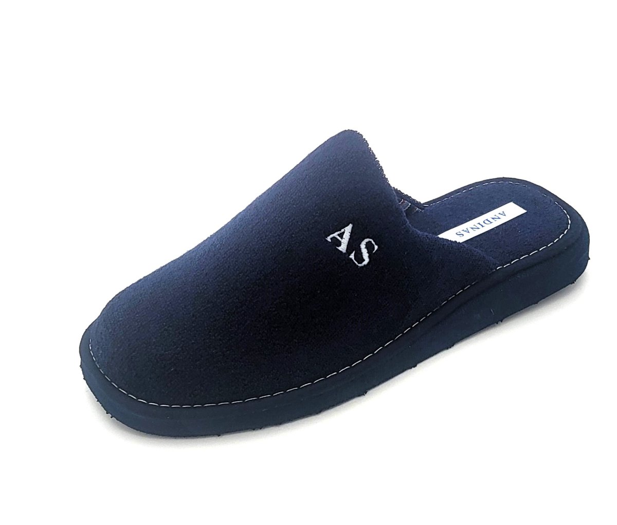 Zapatilla para casa destalonada tipo ZUECO con suela ligera de algodón - Imagen 2