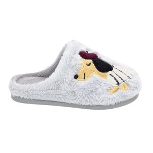 Zapatilla para casa descalza con dibujo de Perrito BONJOURI