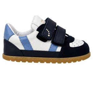 Zapatilla Deportiva Respetuosa en Piel Con Doble Velcro Blanditos