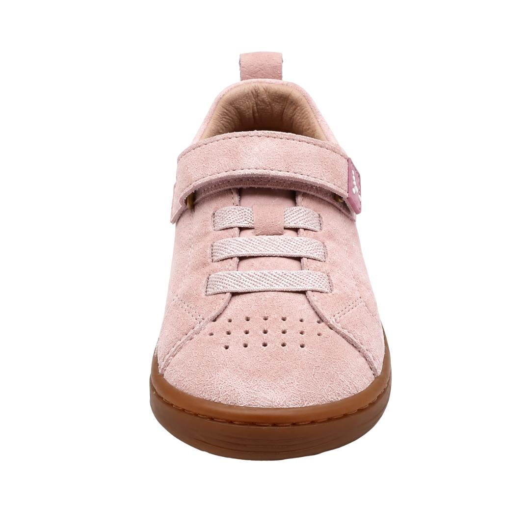 Zapatilla Respetuosa Doble Velcro en Piel Ante Blanditos - Imagen 3