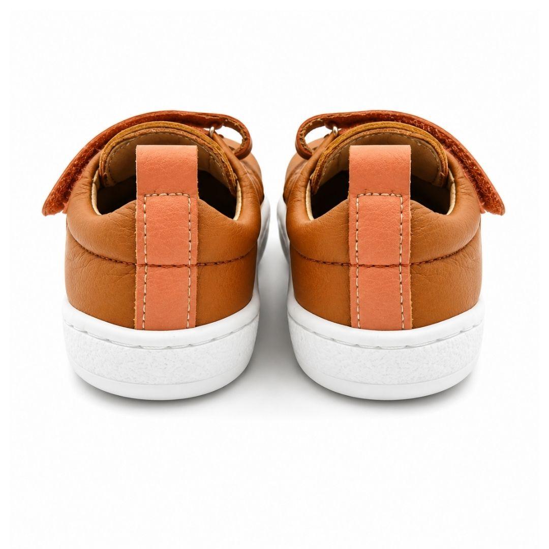 Zapatilla respetuoso o barefoot con velcro y cordones elásticos Flexi Mens - Imagen 4