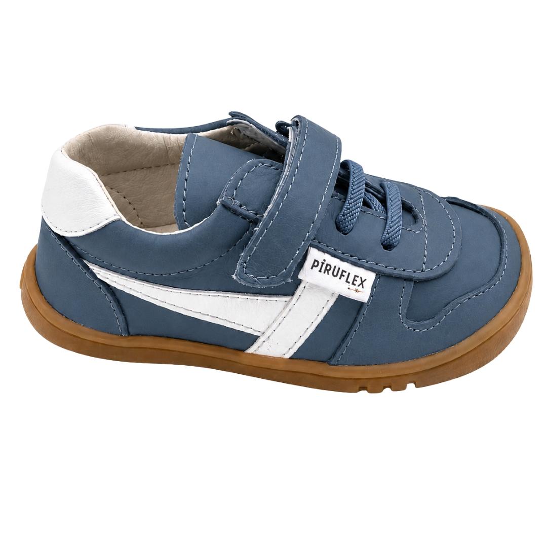 Piruflex respetuosa zapatilla en napa piel con cierre de velcro - Imagen 2