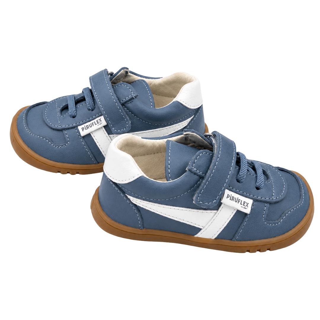 Piruflex respetuosa zapatilla en napa piel con cierre de velcro - Imagen 4
