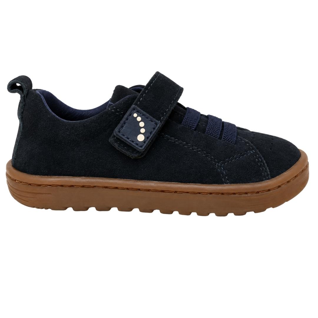 Zapatilla Respetuosa Doble Velcro en Piel Ante Blanditos - Imagen 6