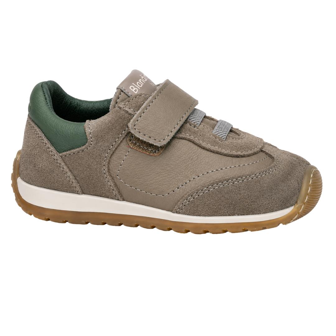Zapatilla Deportiva Piel Con Velcro y Cintas Elásticas Blanditos - Imagen 2