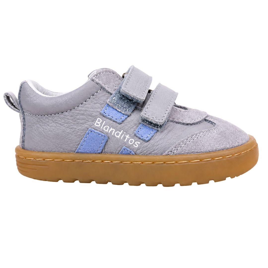 Zapatilla Deportiva En Napa Piel Con Cierre De Velcro Blanditos - Imagen 4