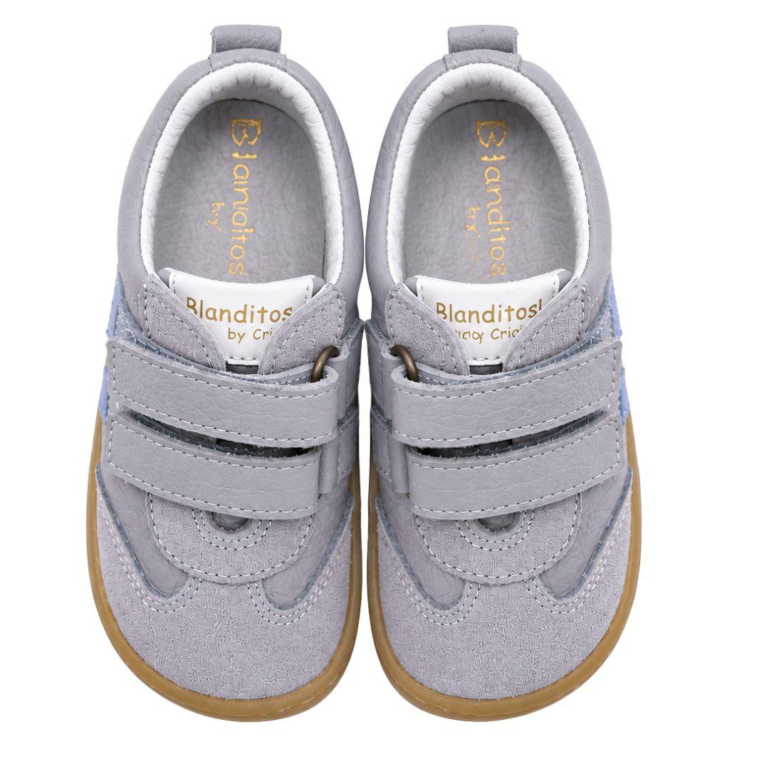 Zapatilla Deportiva En Napa Piel Con Cierre De Velcro Blanditos - Imagen 5