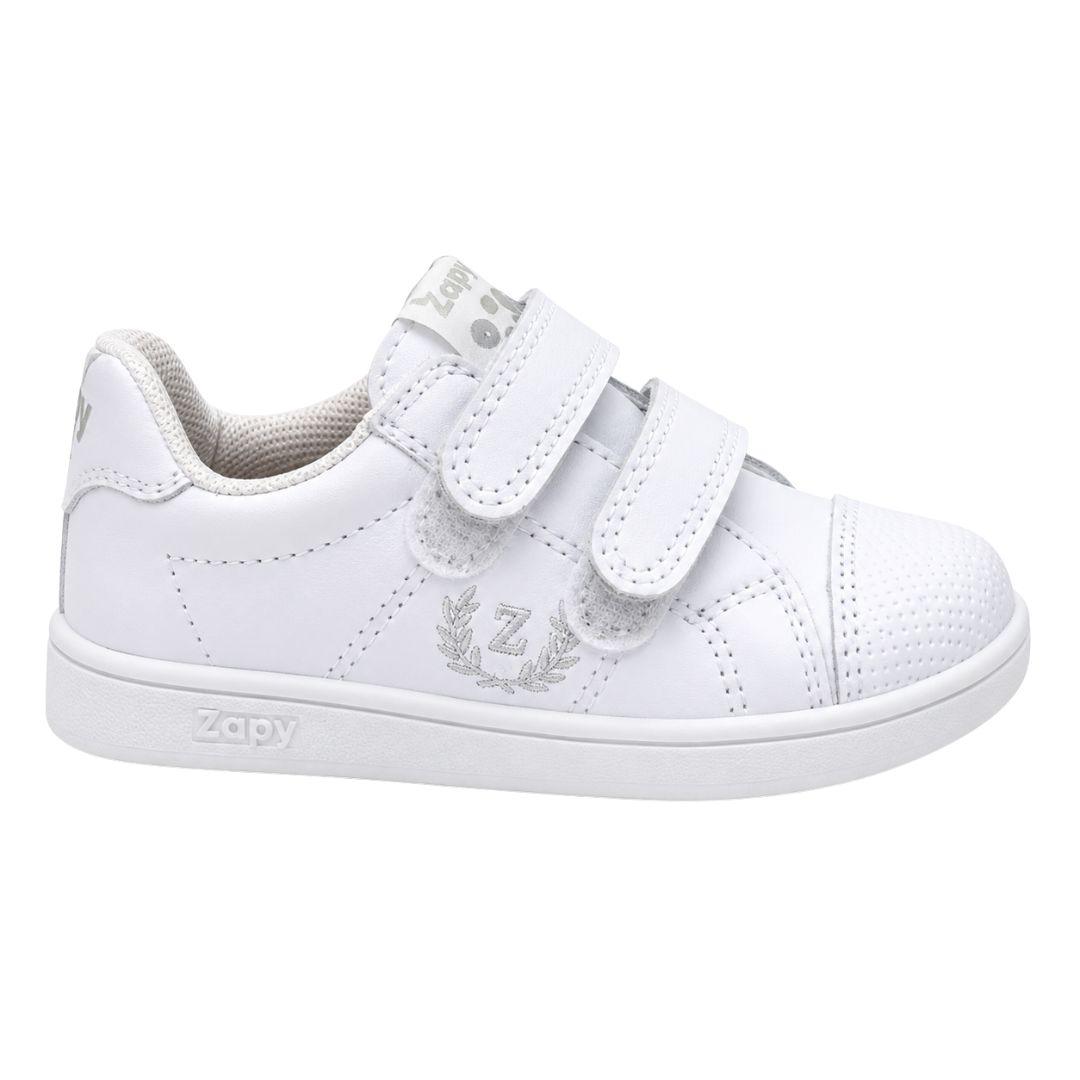 Zapatilla Respetuosa en Napa Piel Doble Velcro - Imagen 2