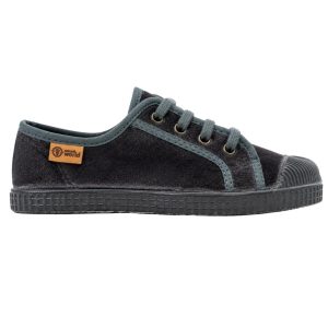 Zapatillas Terciopelo Con Puntera De Goma Natural World