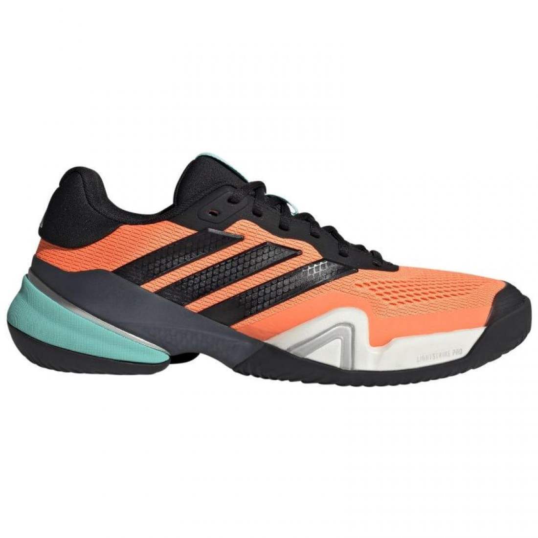 Zapatillas Adidas Barricade 14M Flash Aqua/Core Black/Lucid Orange - Imagen 3