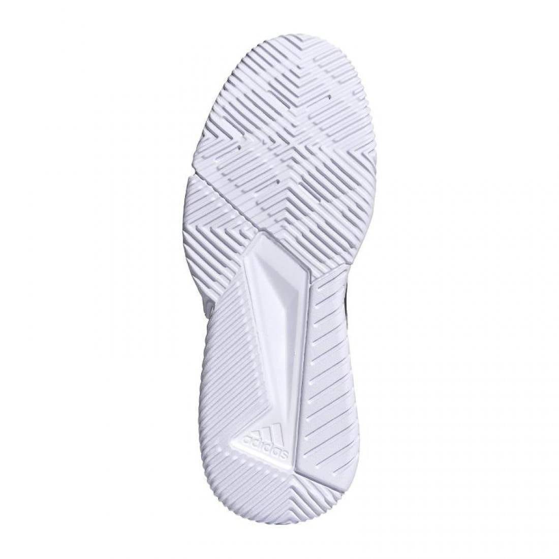 Zapatillas Adidas Courtquick Padel M Blanco/Rojo/Naranja 2026 - Imagen 4