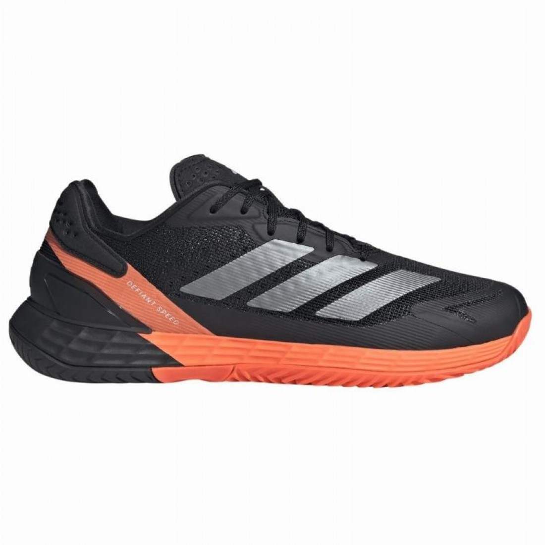 Zapatillas Adidas Defiant Speed 2 M Core Black/Core Black/Lucid Orange - Imagen 3