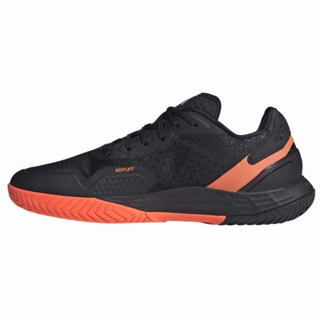 Zapatillas Adidas Defiant Speed 2 M Core Black/Core Black/Lucid Orange - Imagen 5