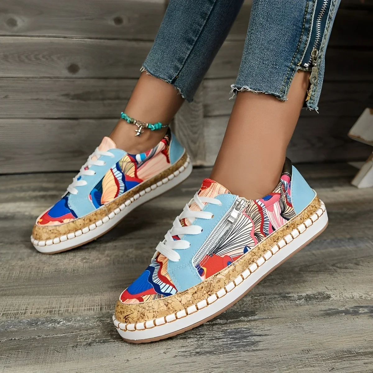 Tenis Floral - Imagen 5