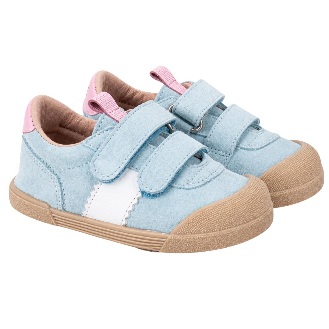 Zapatillas Respetuosas Con Velcro En Piel Ante Igor - Imagen 3