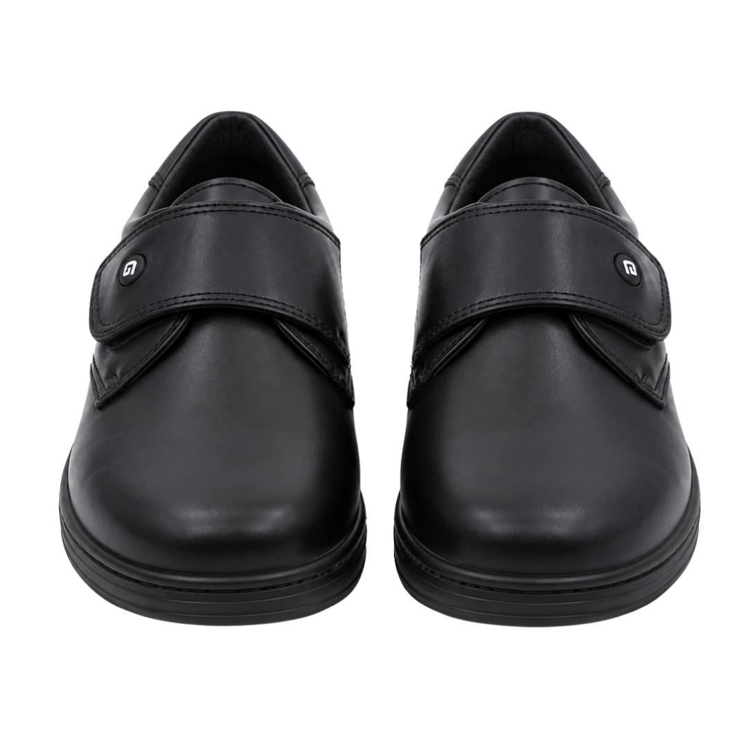 Zapato colegial velcro en napa piel resistente al agua GORILA - Imagen 3