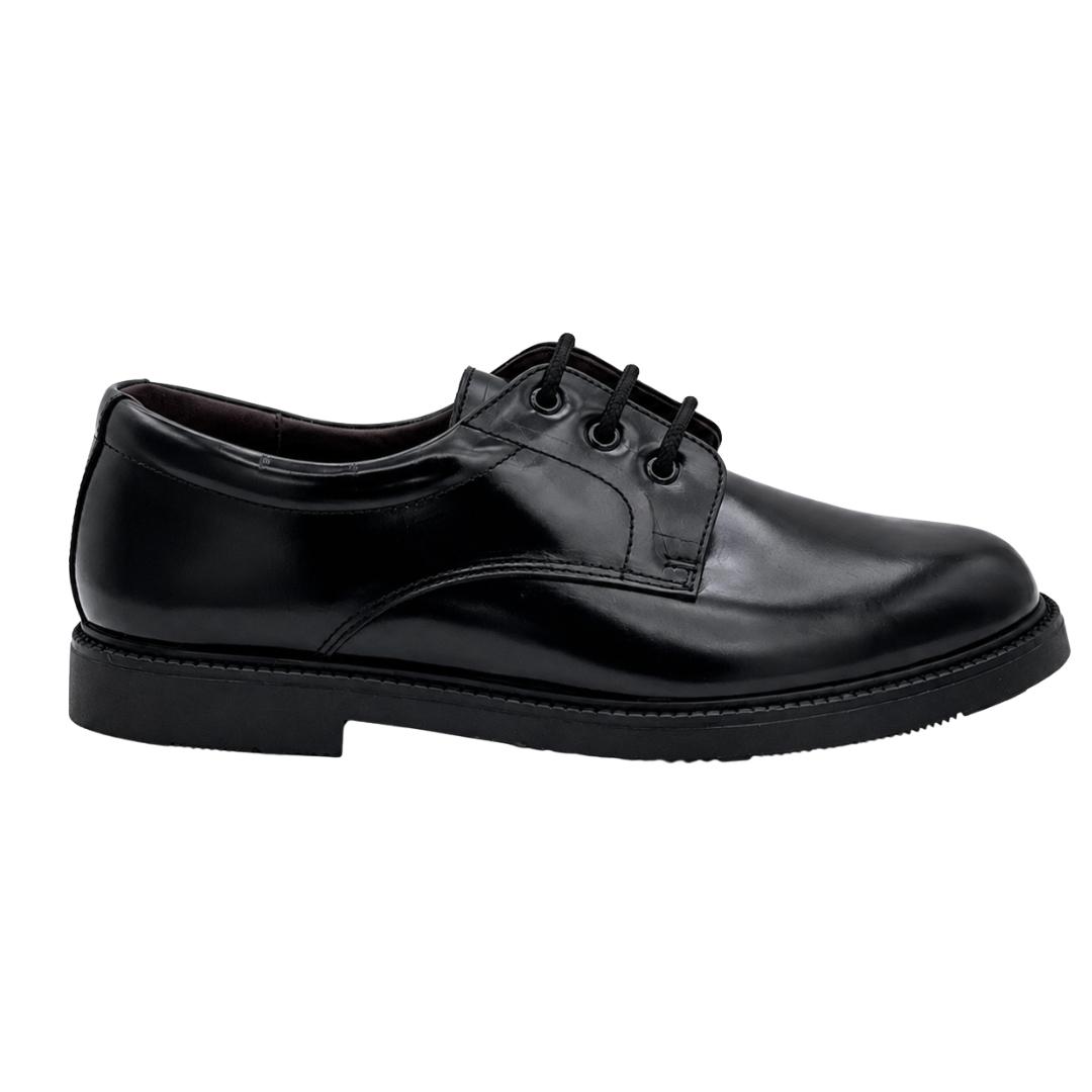 Zapato en piel brillante con cierre de cordones de la marca Hamiltom - Imagen 2