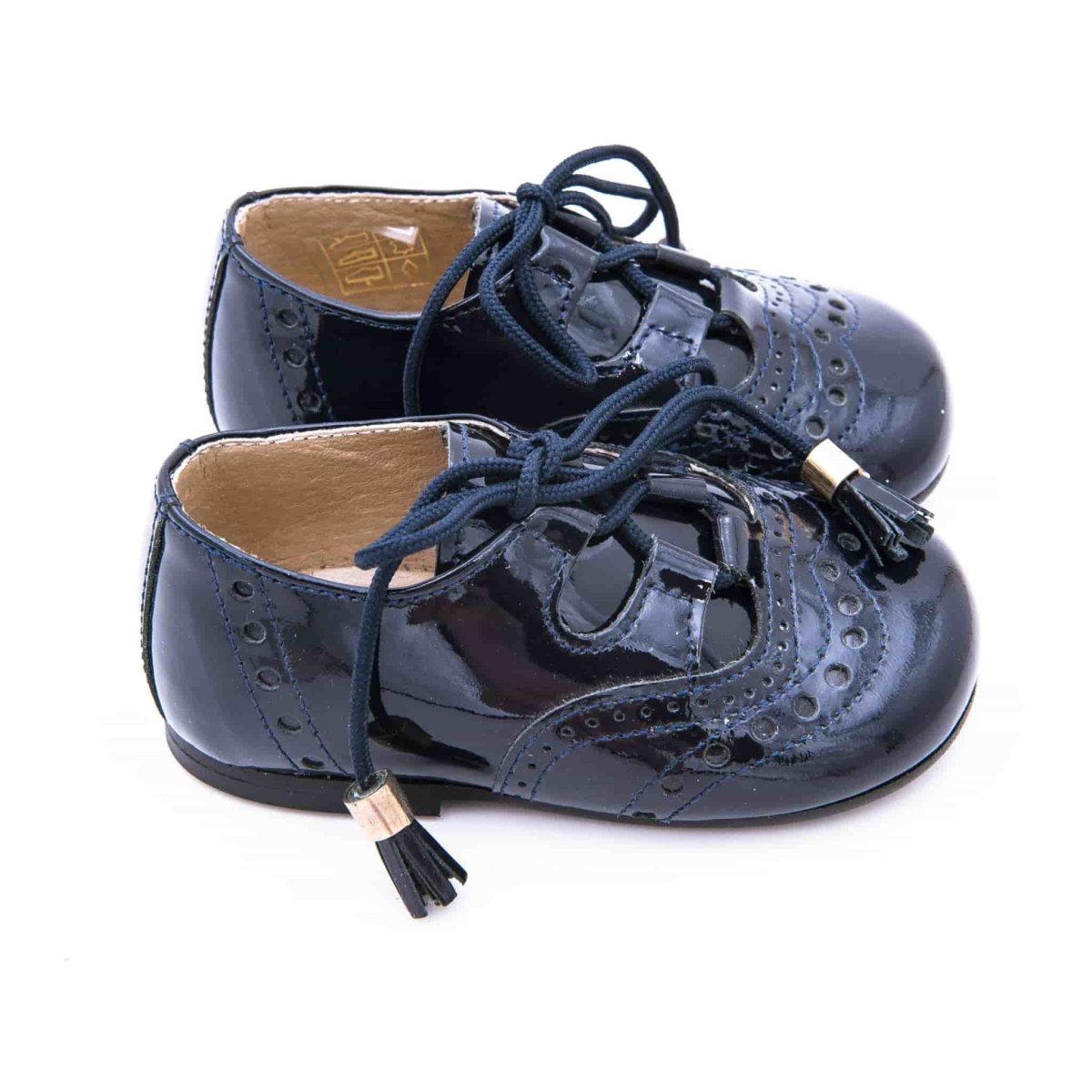 Zapato Galés Charol Cordón Borlas - Imagen 4