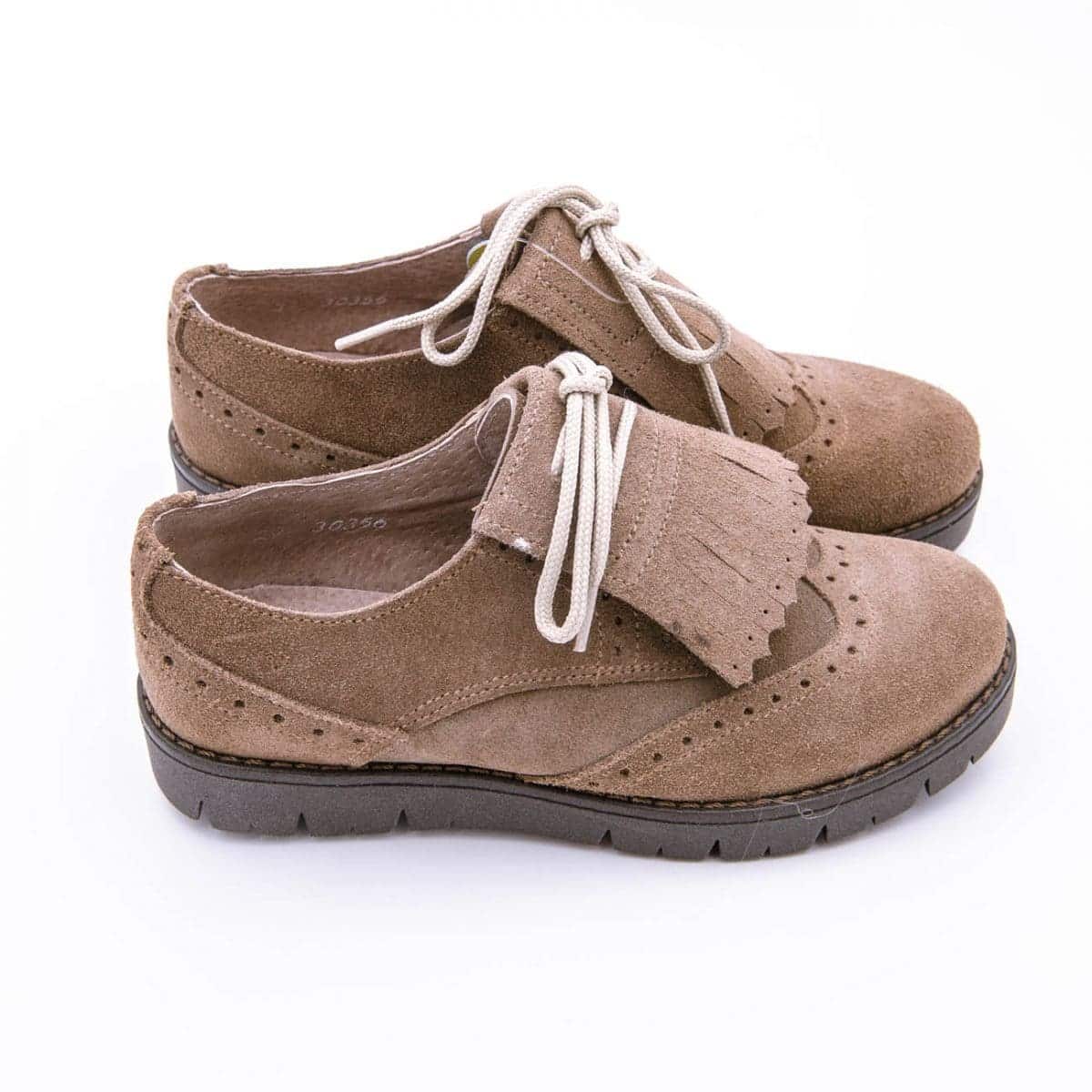 Zapato infantil tipo mosqueton lengüeta y suela de goma gruesa - Imagen 4