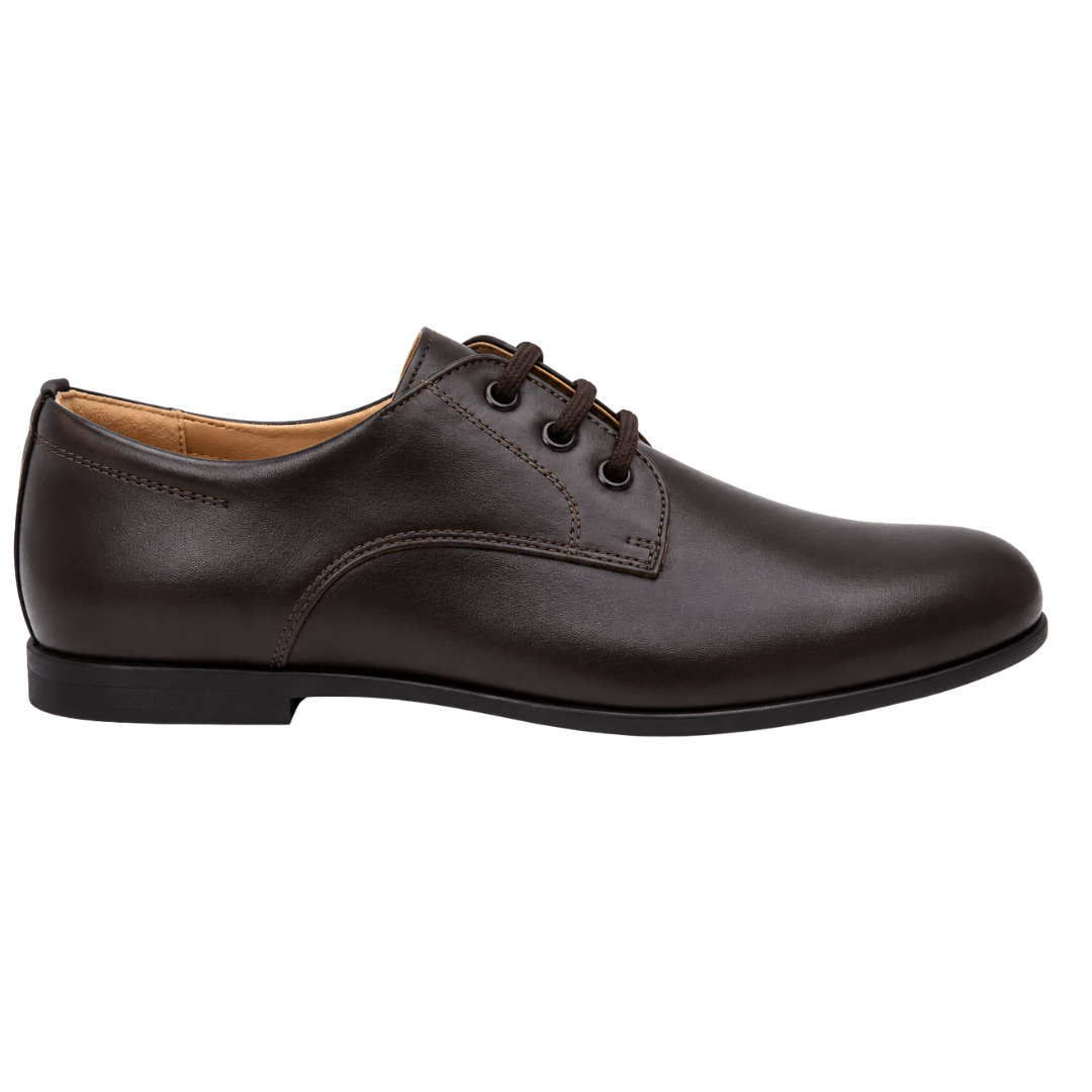 Zapato ingles en napa piel en cierre de cordones colegial Hamilton - Imagen 4
