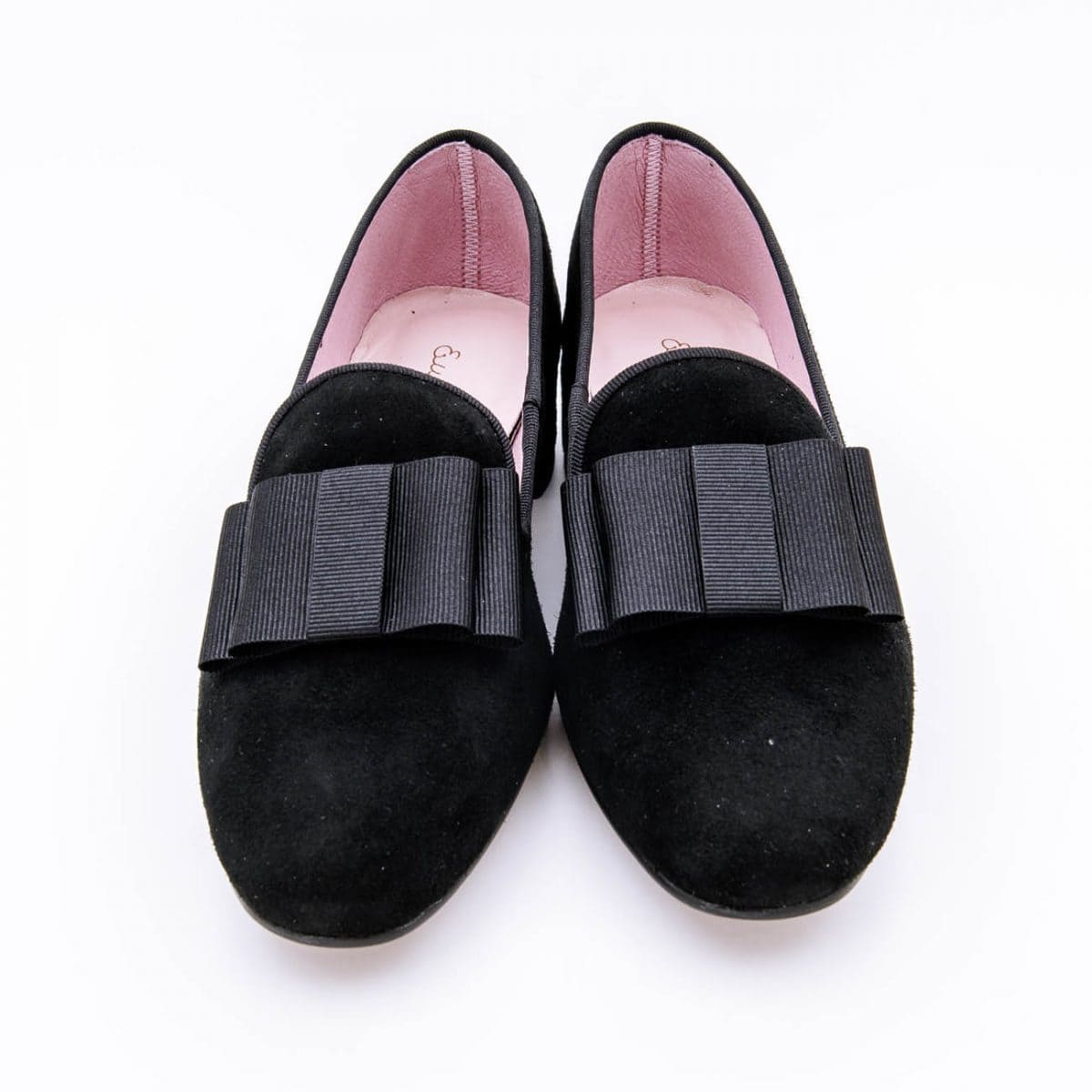 Zapato Vestir Tacón Vichy con lazo negro de tela - Imagen 3