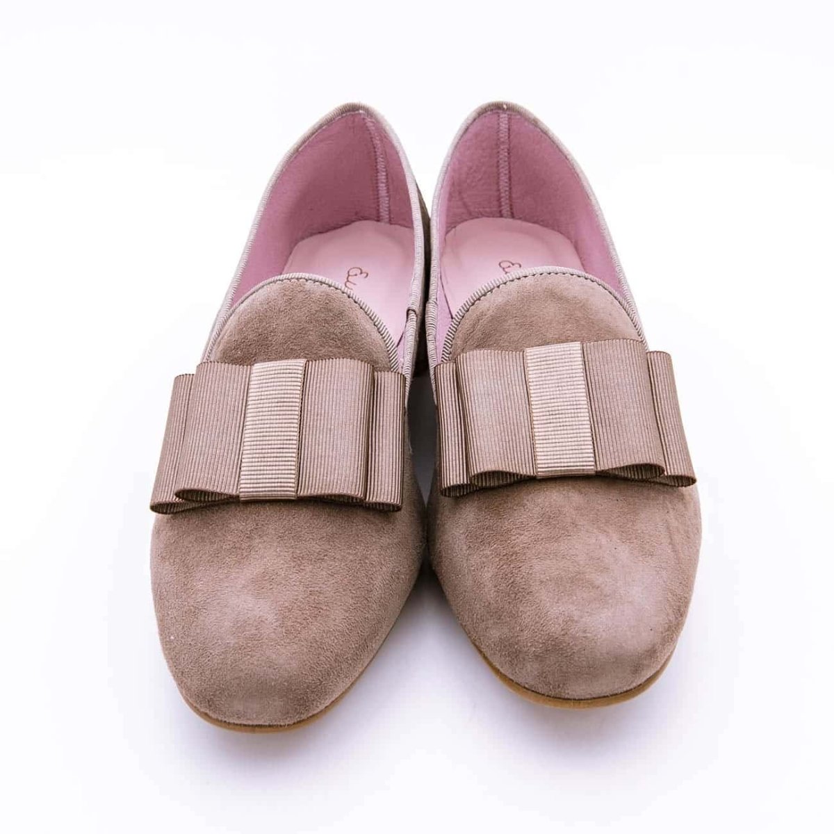 Zapato Vestir Tacón Vichy con lazo negro de tela - Imagen 6