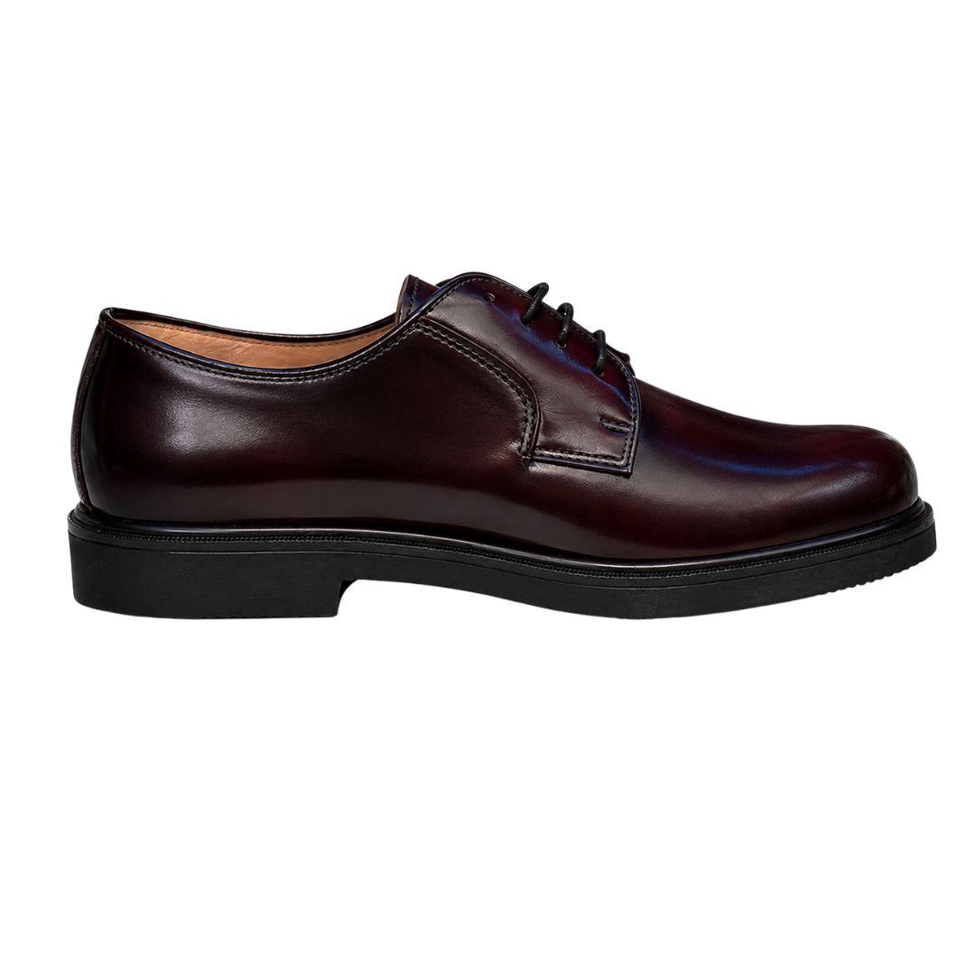 Zapato clásico colegial con brillo y con suela de goma antideslizante - Imagen 4
