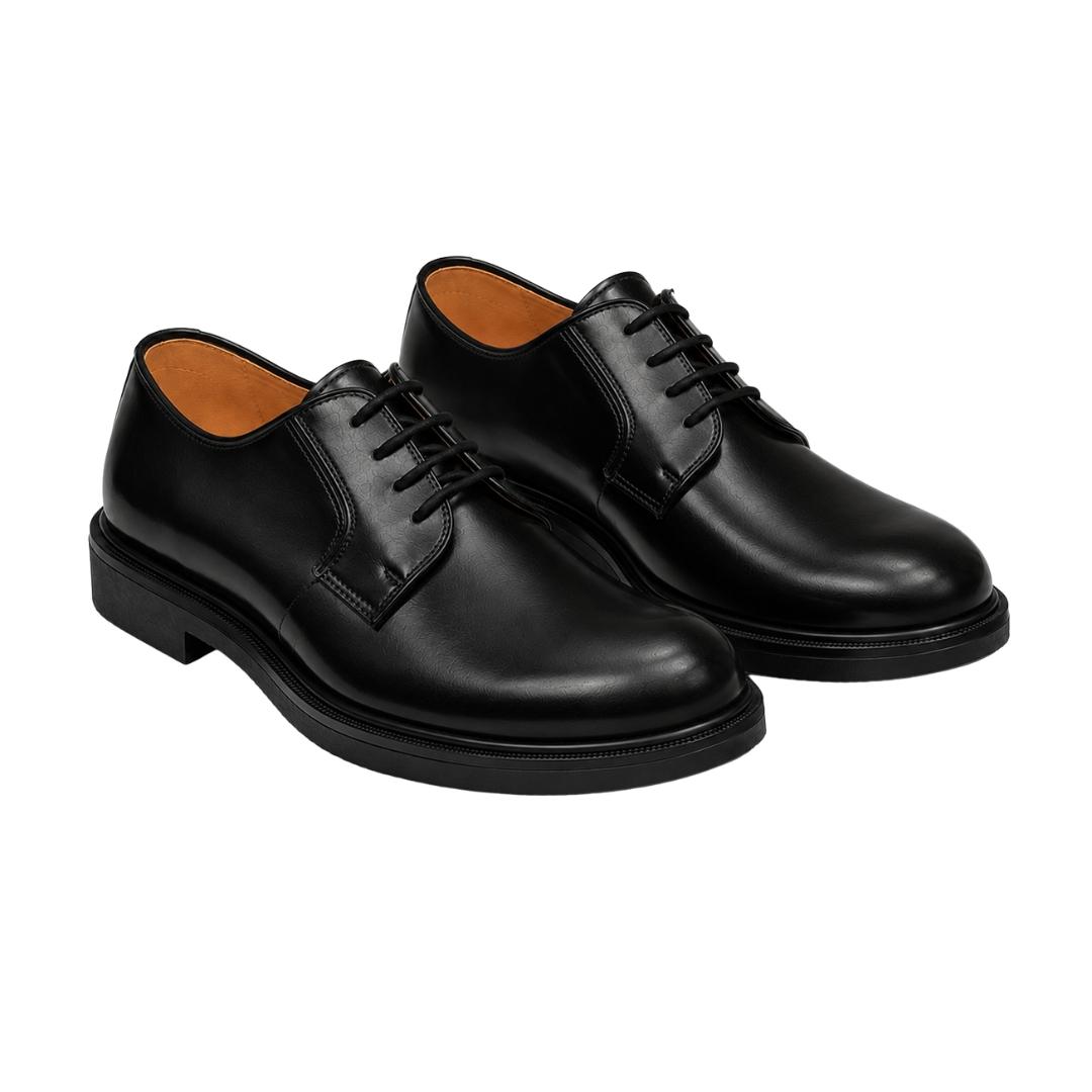 Zapato clásico colegial con brillo y con suela de goma antideslizante - Imagen 3