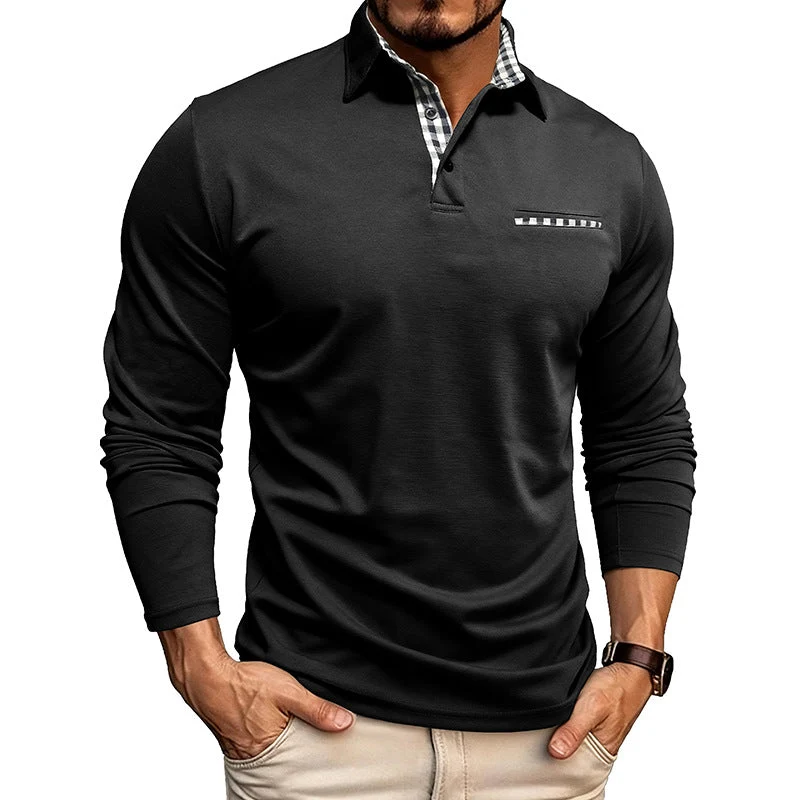 William - Polo Premium de Manga Larga para Hombre - Imagen 3